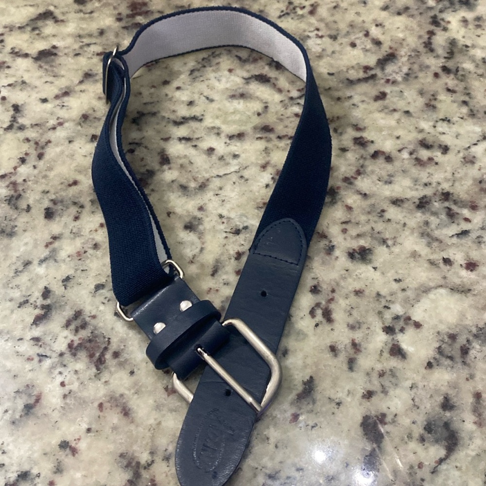 Adams Adjustable Softball/Baseball Belt / Size: One Size / Color: Navy Blue